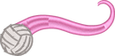 VBALLTAIL — embroidery design preview