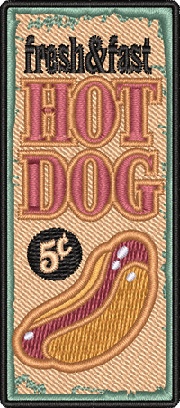 VINTAGE 3 — embroidery design preview
