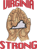 VIRGINIA STRONG — embroidery design preview