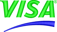 VISA — embroidery design preview