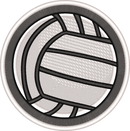 VOLLEYBALL — embroidery design preview