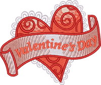Valentineday — embroidery design preview