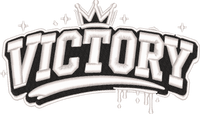 Victory 3D Puff Foam embroidery design preview