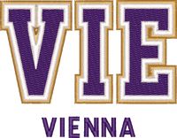 Vienna City Cap embroidery design preview
