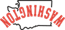 Washington State Upside Down — embroidery design preview