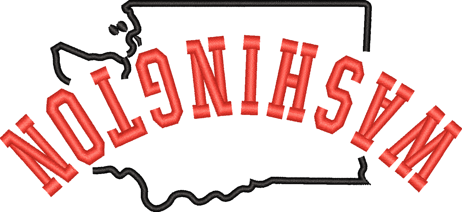 Washington State Upside Down