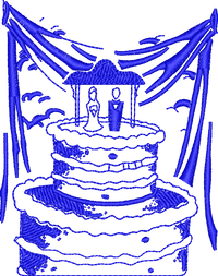 WEDDING1 — embroidery design preview