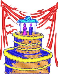 WEDDING2 — embroidery design preview
