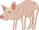 WILDLIFE14 — embroidery design preview
