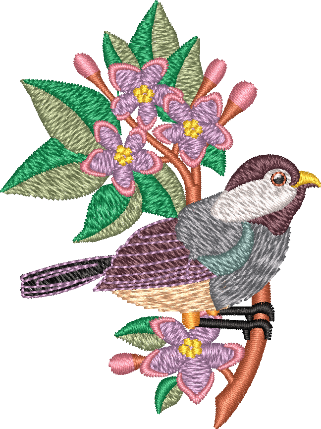WILDLIFE17 — embroidery design preview