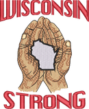 WISCONSIN STRONG — embroidery design preview