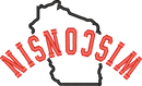 Wisconsin State Upside Down — embroidery design preview