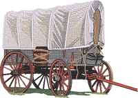 Wagon Oldwest — embroidery design preview