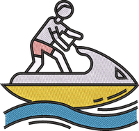 Watersports10 — embroidery design preview
