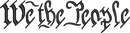 We The People — embroidery design preview