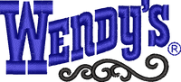 Wendys — embroidery design preview