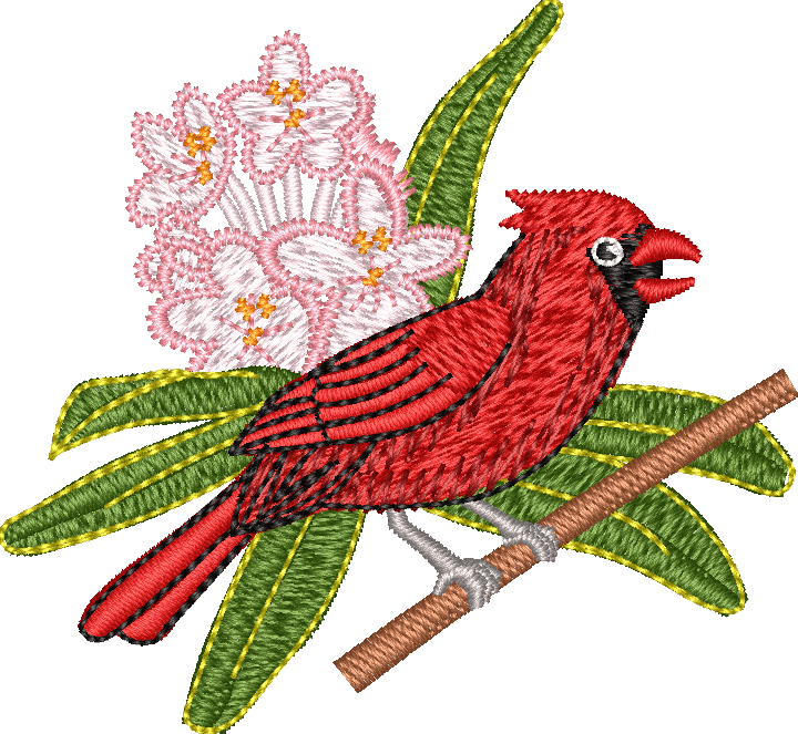 West Virginia — embroidery design preview