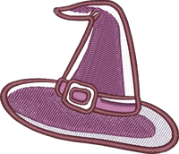 Witch Hat — embroidery design preview