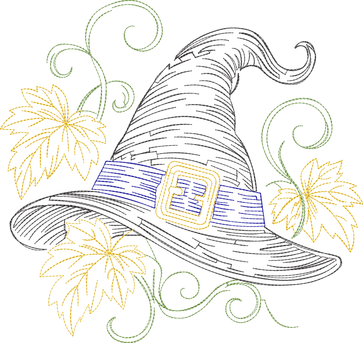 Witch Hat Full Front Runline