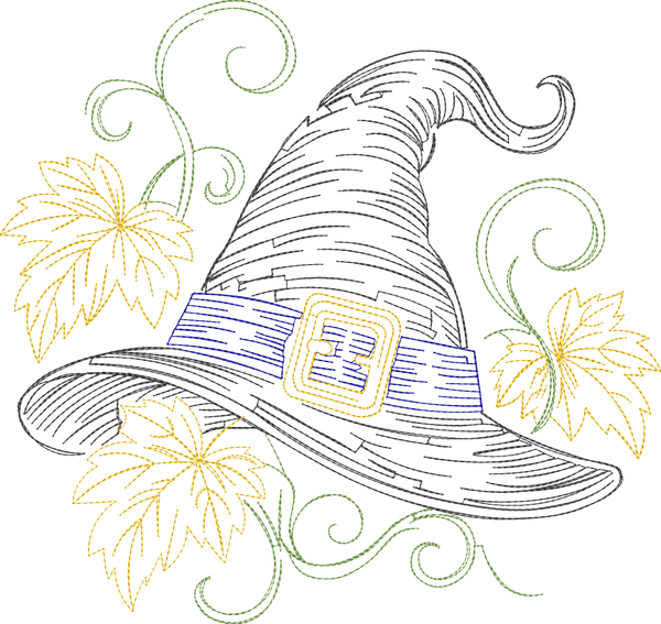 Witch Hat Full Front Runline