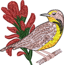 Wyoming — embroidery design preview