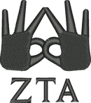 ZTA — embroidery design preview
