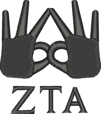 ZTA — embroidery design preview
