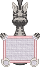Zebrabox — embroidery design preview