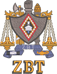 Zeta Beta Tau — embroidery design preview
