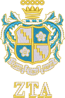 Zeta Tau Alpha — embroidery design preview