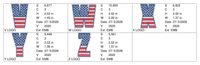 Flag Font 2 alphabet chart - page 2