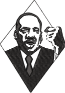 MLK Day Portrait Outline
