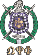 Omega Psi Phi Crest
