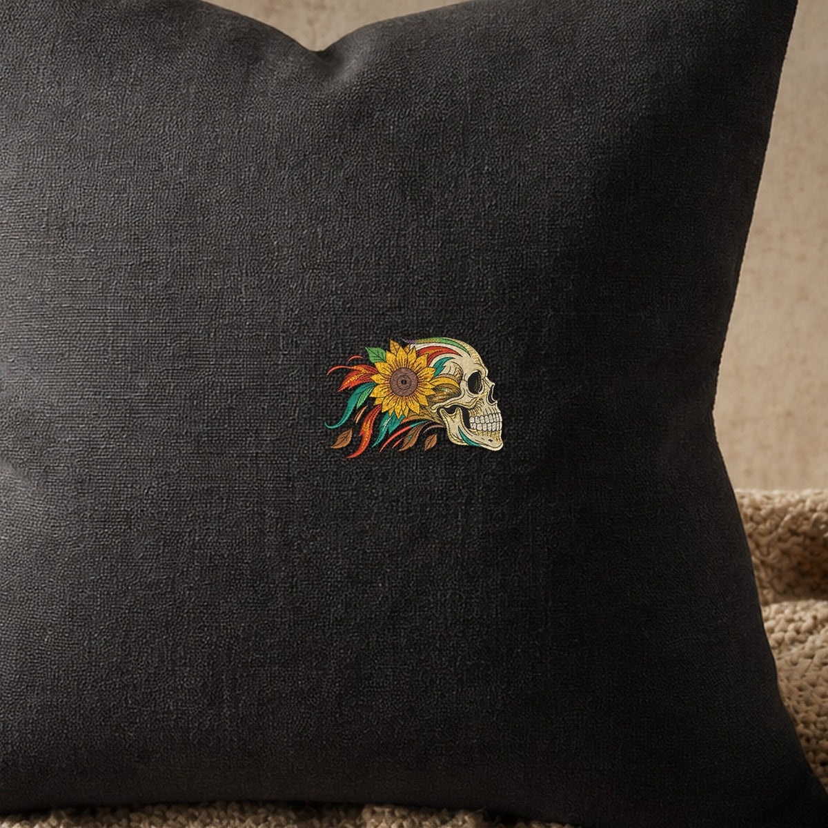 Skull Sunflowers