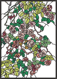 Stainedglass — embroidery design preview