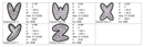 Texture Font 1 alphabet chart - page 2