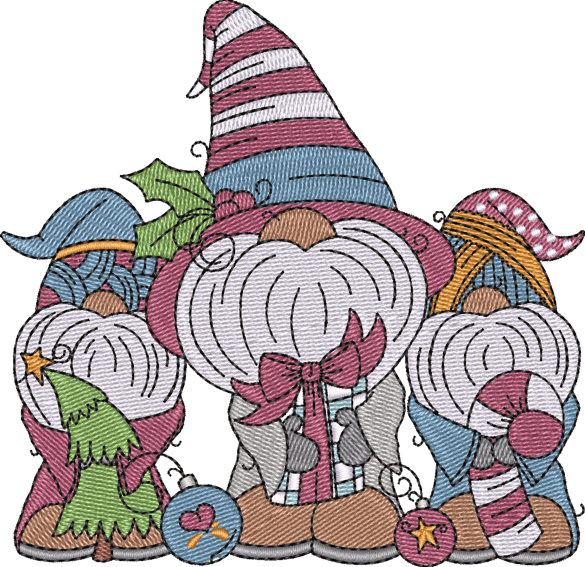 Threechristmasgnomes