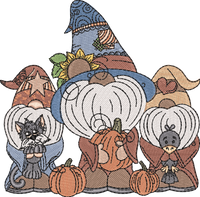 Threefallgnomes — embroidery design preview