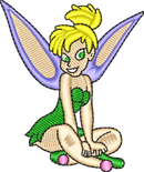 Tinkerbell — embroidery design preview